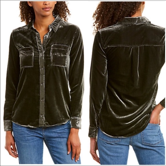splendid velvet shirt